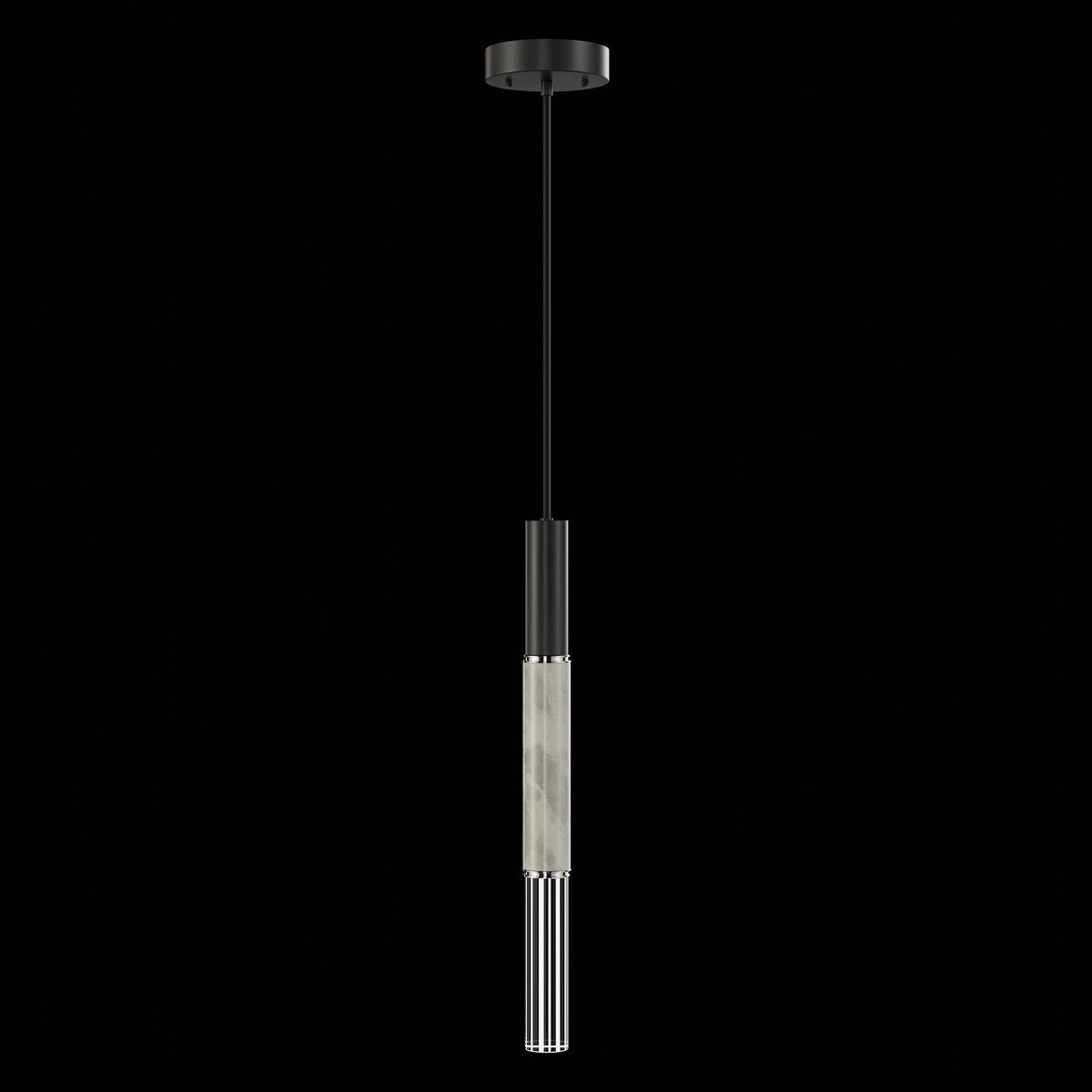 6.5-Inch Parchment Glass LED Pendant Light