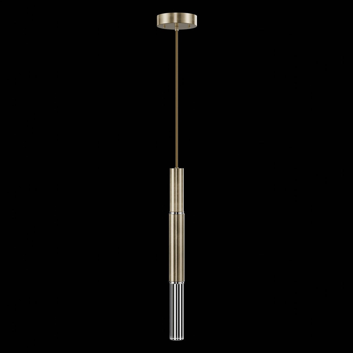 6.5-Inch Parchment Glass LED Pendant Light