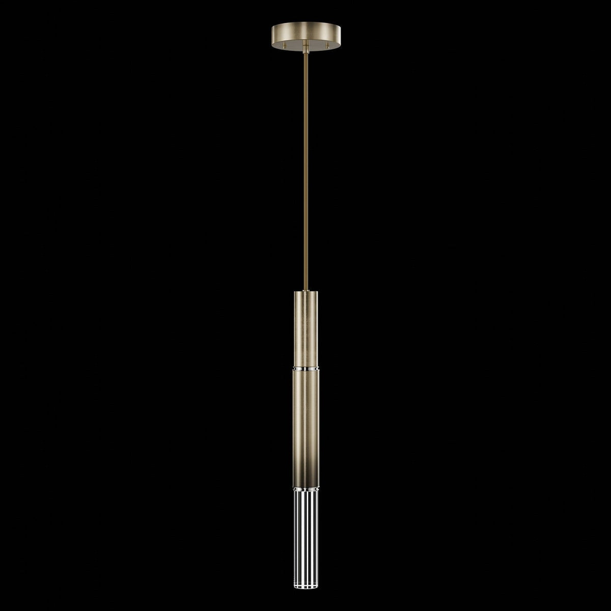 6.5-Inch Parchment Glass LED Pendant Light