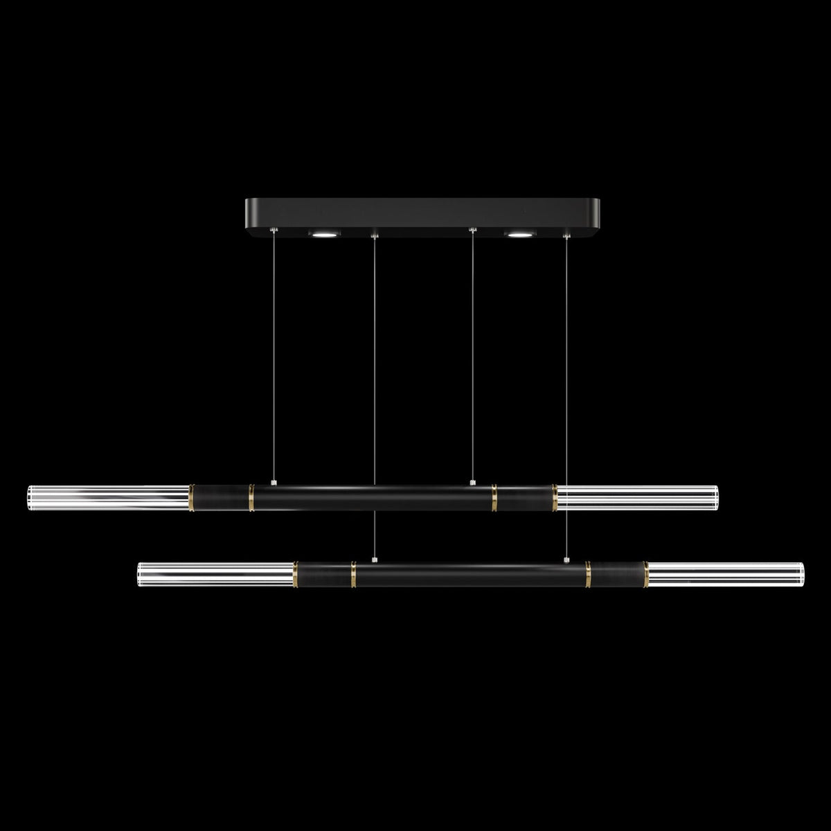 71-Inch Dual-Control Linear LED Pendant Light