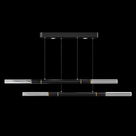 71-Inch Dual-Control Linear LED Pendant Light