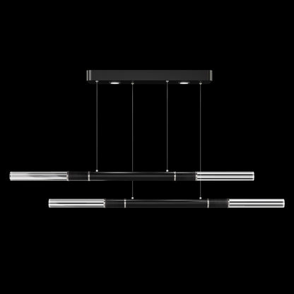 71-Inch Dual-Control Linear LED Pendant Light