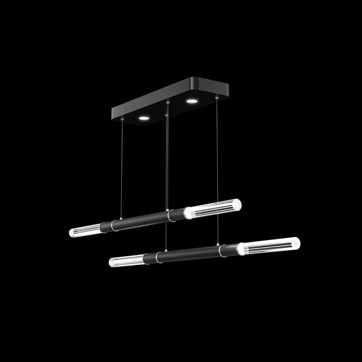 71-Inch Dual-Control Linear LED Pendant Light