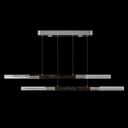 71-Inch Dual-Control Linear LED Pendant Light
