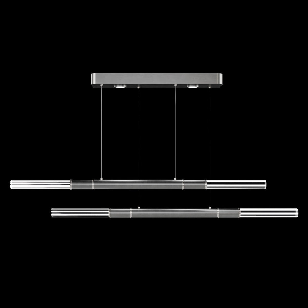 71-Inch Dual-Control Linear LED Pendant Light