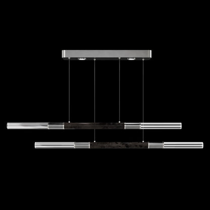 71-Inch Dual-Control Linear LED Pendant Light