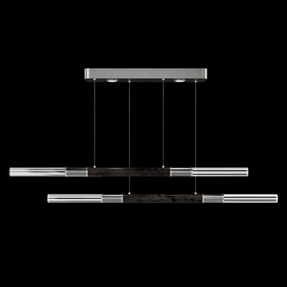 71-Inch Dual-Control Linear LED Pendant Light