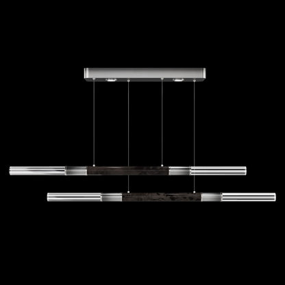 71-Inch Dual-Control Linear LED Pendant Light
