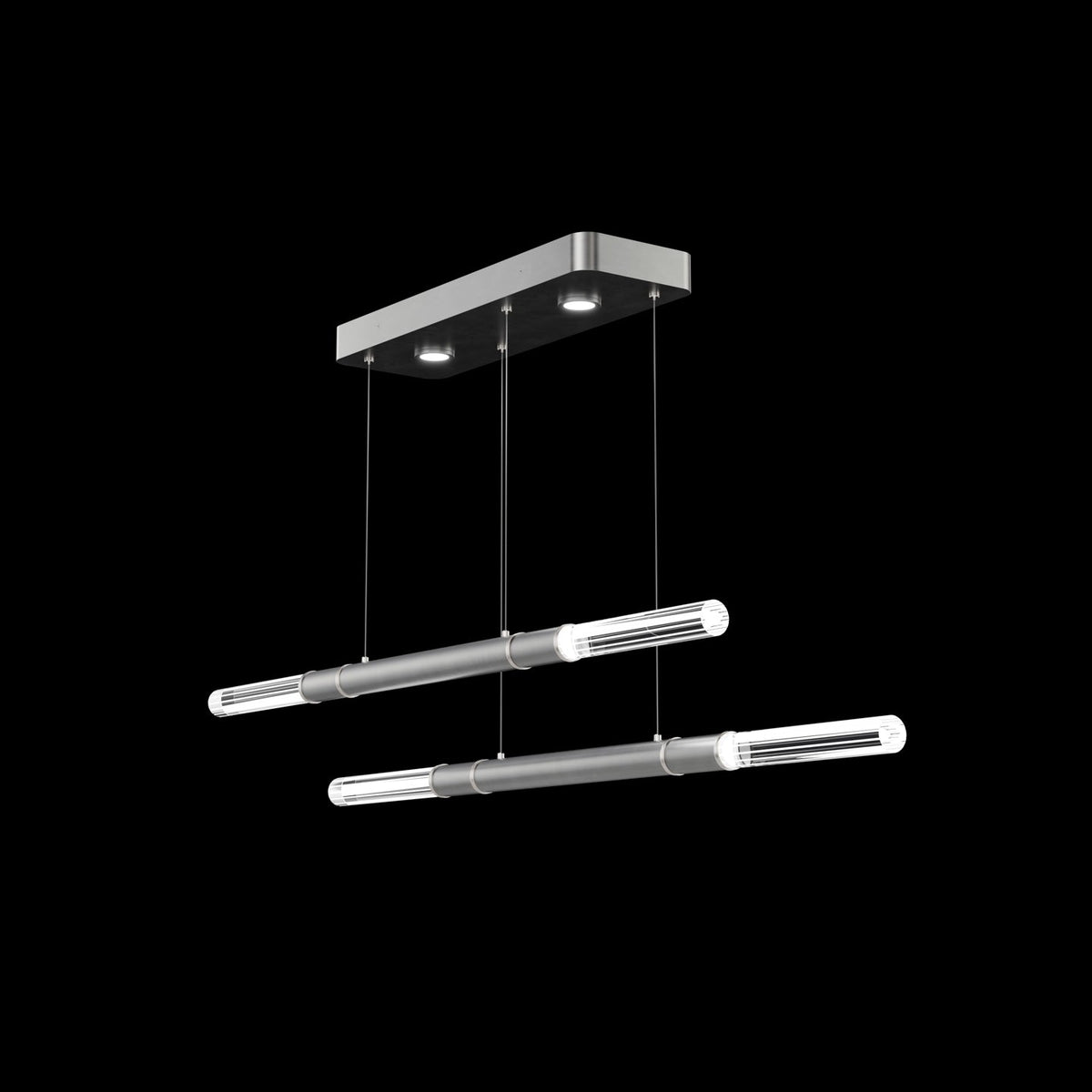 71-Inch Dual-Control Linear LED Pendant Light