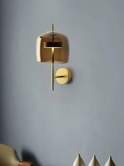 Hourglass Glass LED Wall Light