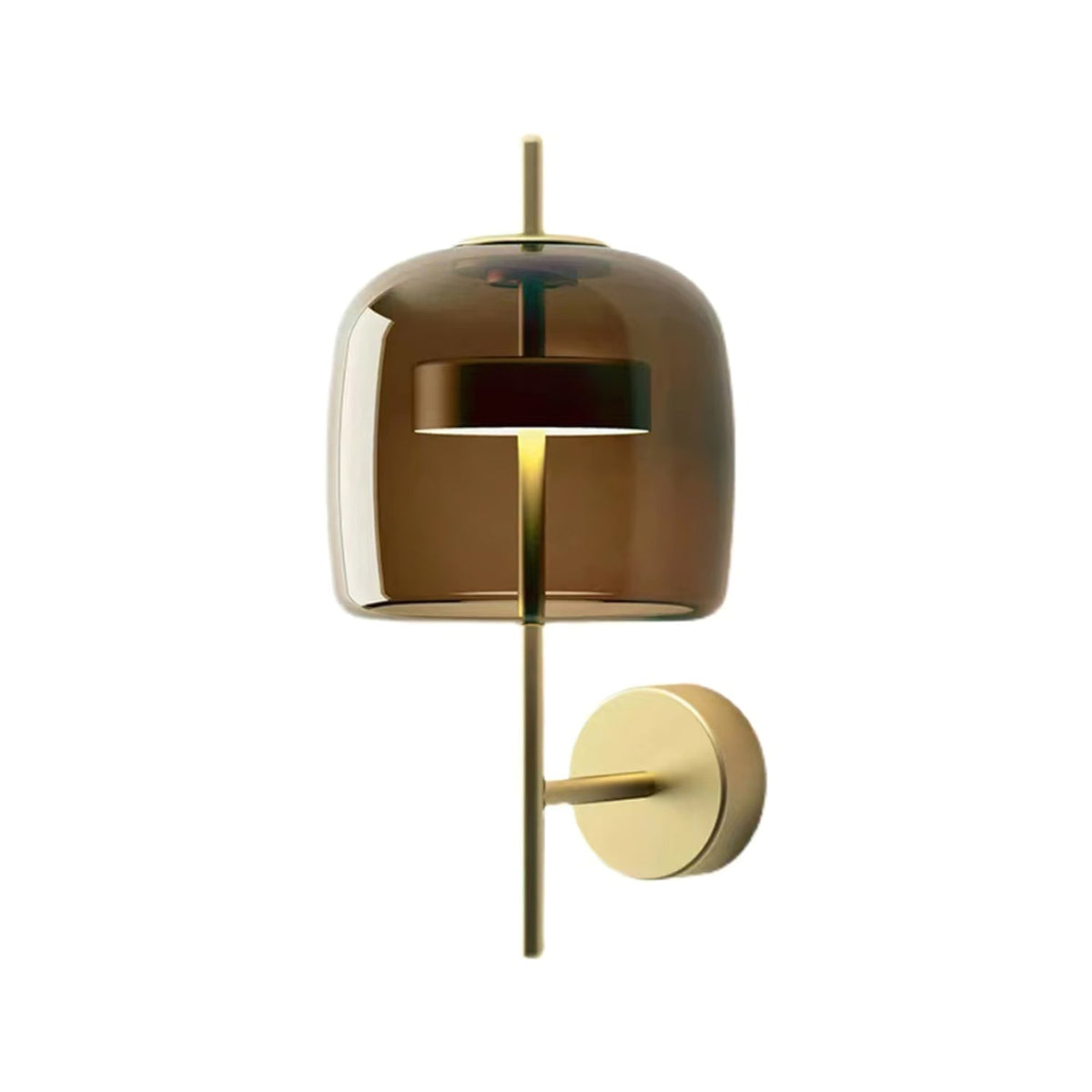Hourglass Glass LED Wall Light