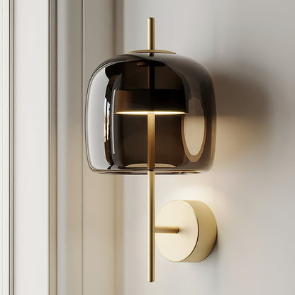 Hourglass Glass LED Wall Light