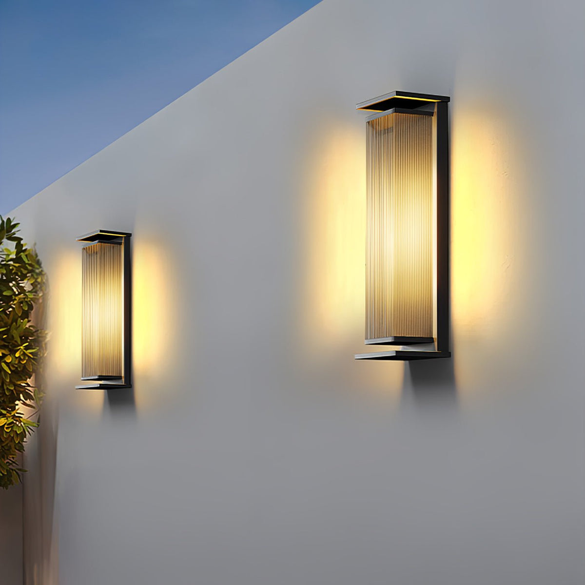 IP65 Rectangular LED Outdoor Wall Light