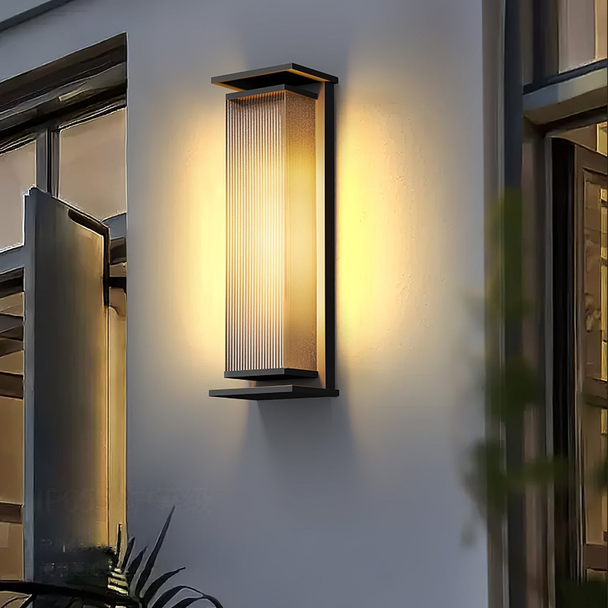 IP65 Rectangular LED Outdoor Wall Light