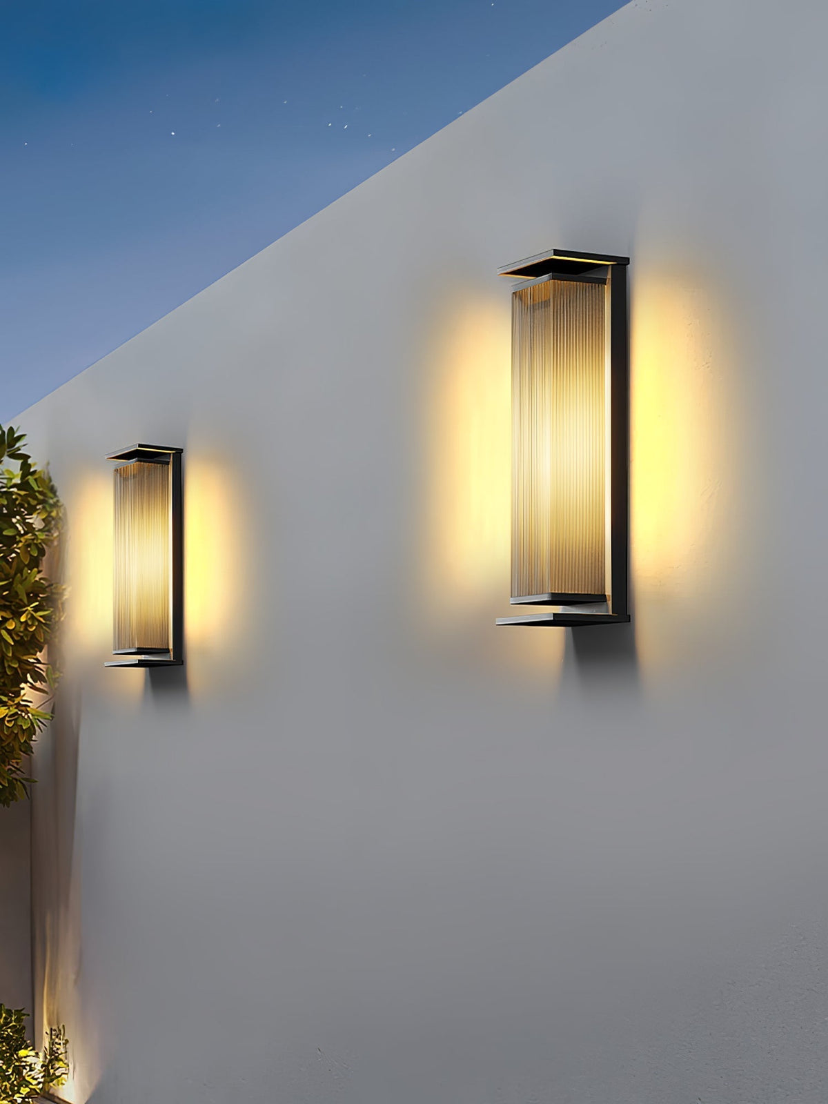 IP65 Rectangular LED Outdoor Wall Light