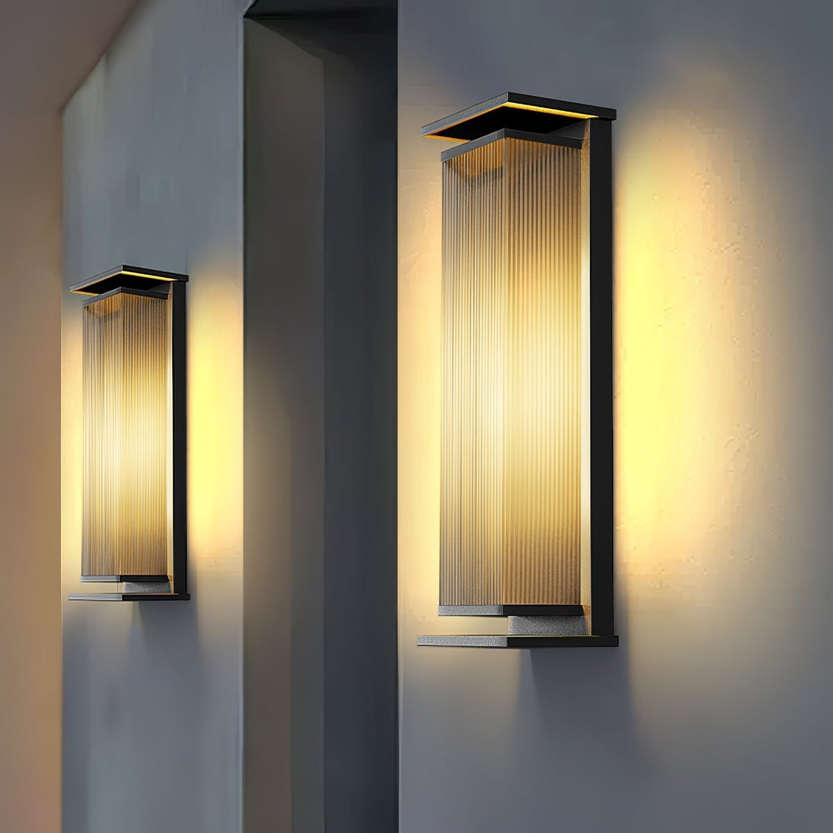 IP65 Rectangular LED Outdoor Wall Light